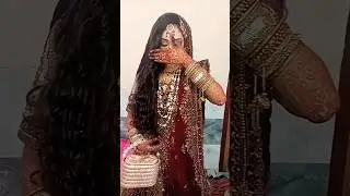 Winter bridal look #trending #shorts #subscribe