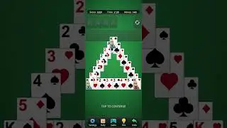Classic Mobile Game Solitaire - Classic Game ASMR 