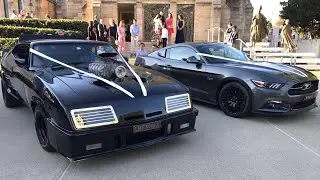 Mad Max Interceptor & 2016 Mustang GT Wedding Cars