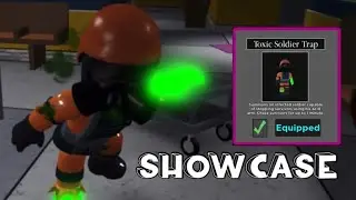 PIGGY THE MISSING PAGE TOXIC SOLDIER TRAP SHOWCASE!!