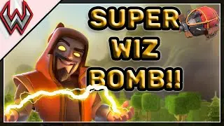 New Super Wizard Bomb Strategy | Crushing max TH13 bases! | Clash of Clans