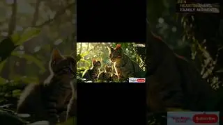 The World's Cutest Cat Goes on a Jungle Adventure! 3d animation short