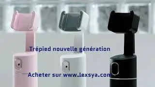 Lexsya, le trépied de téléphone rotatif intelligent