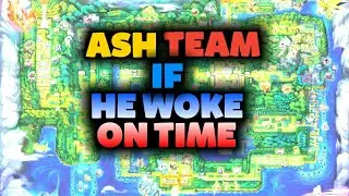 Ash's Team If He Woke Up On Time | ASH TEAM AGAR WO JALDI UTH JATA | ZARDTUBER X