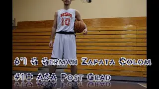 6'1 G German Colom Action Sports Academy Post Grad '17 (Barcelona, Spain)
