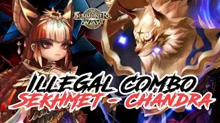 ILLEGAL COMBO BETWEEN CHANDRA & SEKHMET MAKE EVERYTHING EASIER IN RTA [Summoners War : Sky Arena]