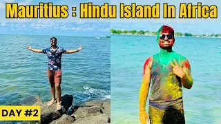 Holi Celebration in Mauritius,Africa 🇲🇺
