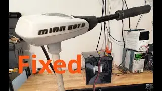 Minn Kota Riptide - Not All Speeds Are working. Speed Switch Replacement