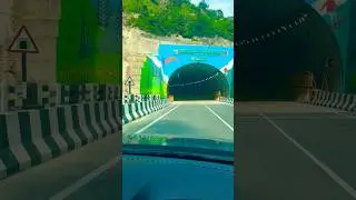 A beautiful mountain tunnel #shorts #tunnel #mountains