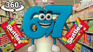 Skittles MEME SIX SEVEN 67 VR 360&deg;