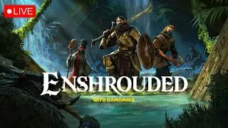 Relaxing Enshrouded Gameplay - Live Streaming -  Lost 75hours Game Progress :( - Part 1