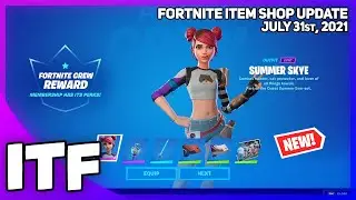 Fortnite Item Shop *NEW* SUMMER SKYE SET! [July 31st, 2021] (Fortnite Battle Royale)