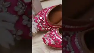 Moonlight (pink) #khussa #jutti #viral #viralreels #foryou #trending #viralshorts
