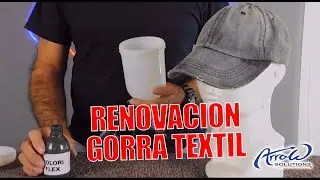Repintado de Gorra Textil, Colori Flex
