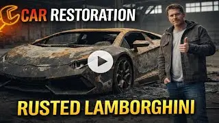 From Rust to Royalty/ Full Restoration2016 Lamborghini Hurricane ASMR