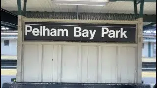 IRT Pelham Line R62A (6) Trains End/Begin Service @ Pelham Bay Park