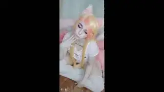 Ahri baby girl cosplay~