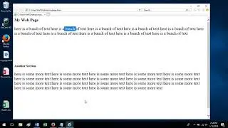 Quick Tutorial - How to Change Font Size and Type in HTML
