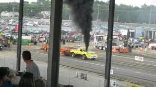 ohio cat truck blown up