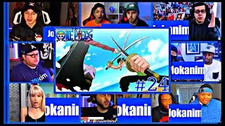 Zoro vs Mihawk🔥| One Piece Episode 24 Reaction Mashup