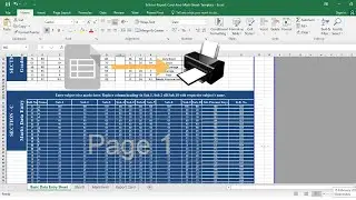 How to Print a Large Excel Worksheet in one Page (Fit to One Page)
