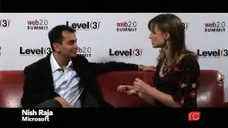 Nish Raja (Microsoft) at The Red Couch