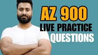 AZ-900 Live Practice | Solve 10 Real Azure Fundamentals MCQs (2025)