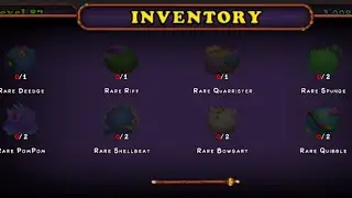 Rare Thwok Inventory - My Singing Monsters
