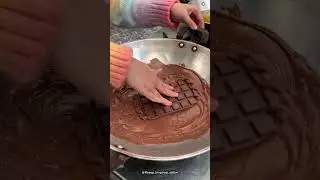 Melting Chocolate #reels #foodie #youtubeshorts #shorts #cooking