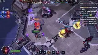 마력탄 5방 맞으면 터지는 유리대포 극딜 Q 리밍 ㅋㅋ - NA ARAM