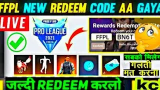 REDEEM CODE FFPL NEW REDEEM CODE AA GAYA 30 JANUARY REDEEM CODE