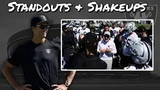 Shakeups & Standouts: Raiders Training Camp Micah Parson more...