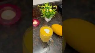 |Creamy mango pulp🥭| |minivlog-50| #minivlog #food #cooking #mangorecipe #cravings #recipe #love