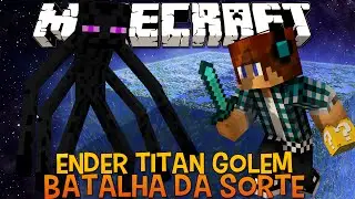 Battle of Luck - Ender Titan Golem Lucky Block Challenge Minecraft