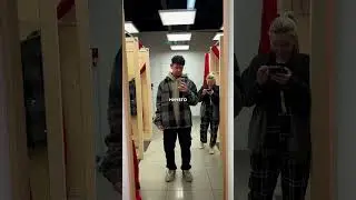 Трогаю яйца в магазине 
