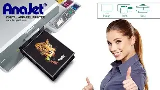 Fastest DTG Printing Techniques- Anajet Direct to Tshirt Printer