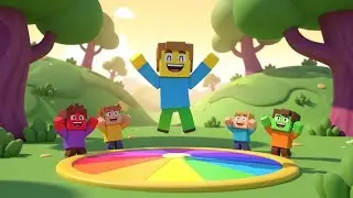 Roblox Little Noob Broke the Bounce Pad | Kids Songs & Nursery Rhymes