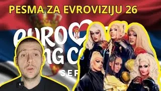 Harem Girls x Ivana Bom Bom Serbia Pesma za Evroviziju 2026 reaction