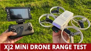 XJ2 Mini Drone 500m Range Test 😱 | Real Flight Experience