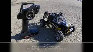 Wltoys 18428 Crawler King test bashing