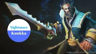Nightmare plays Kunkka Support [6.88] 5.4k MMR match