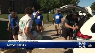 Elizabethtown College welcomes first-year students on move-in day