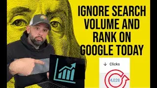 Ignore Search Volume and RANK FASTER on Google