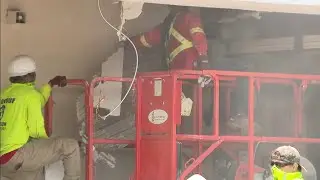 Crews working to reopen Fort Lauderdale strip mall where ceiling collapsed