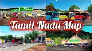 Tamil Nadu Map Mod for Euro truck Simulator Version 1.36 to 1.40 #Ets2 TamilNadu Map Mod