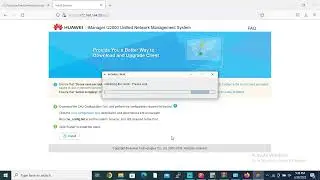 How to Install Client U2000 NMS in Window 10