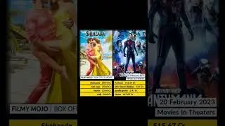 Shehzada vs ant man movie comprises and Box office collections life time collections #shehzada #2023