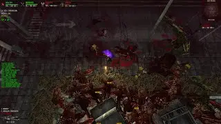 Dead Frontier: XLGunner-8 vs. Death Row (Horde and Bosses)