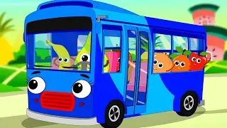 Wheels On The Bus, School Bus and Vehicles Songs for Babies