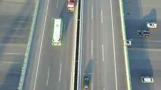 Drone AI detection TEST 008 31032020 - City HighWay Low Altitude